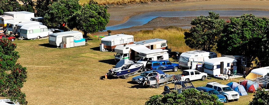 accommodation beside a sandy beach